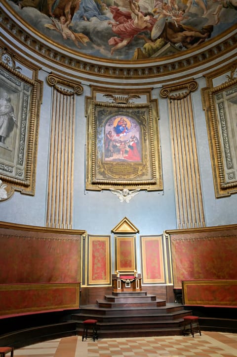 Madonna di Foligno: vista d'insieme