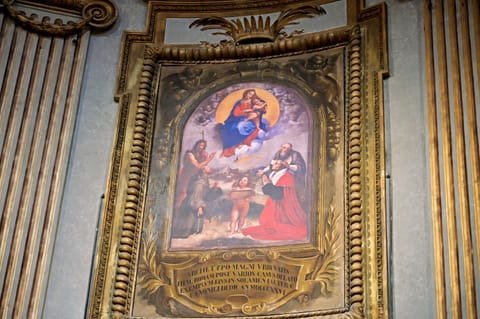 Madonna di Foligno: dettaglio